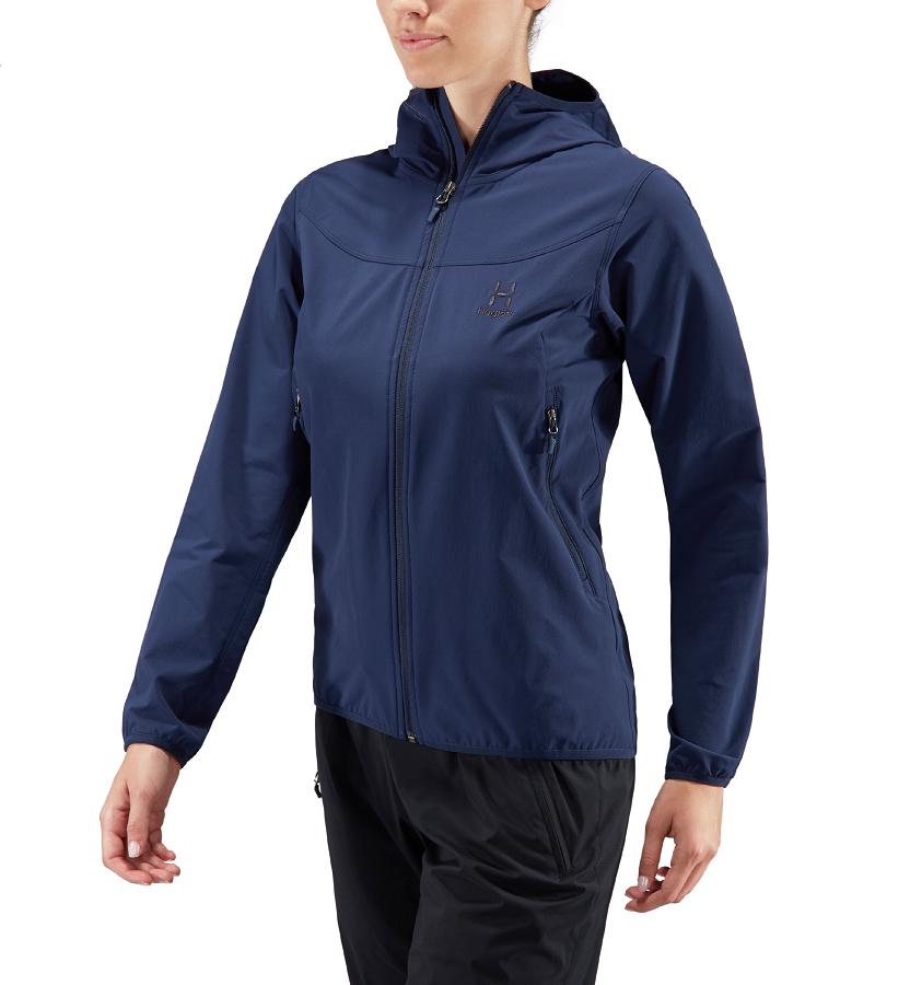Haglöfs Womens Natrix Softshell Jacket Dark Blue New Zealand 64819VJOM